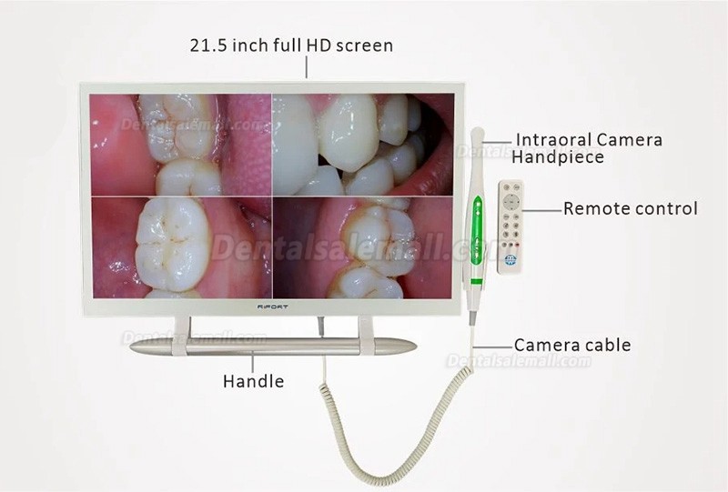 21.5 Inch Dental HD Intraoral Camera with Monitor Screen Kit for Dental Chair Unit